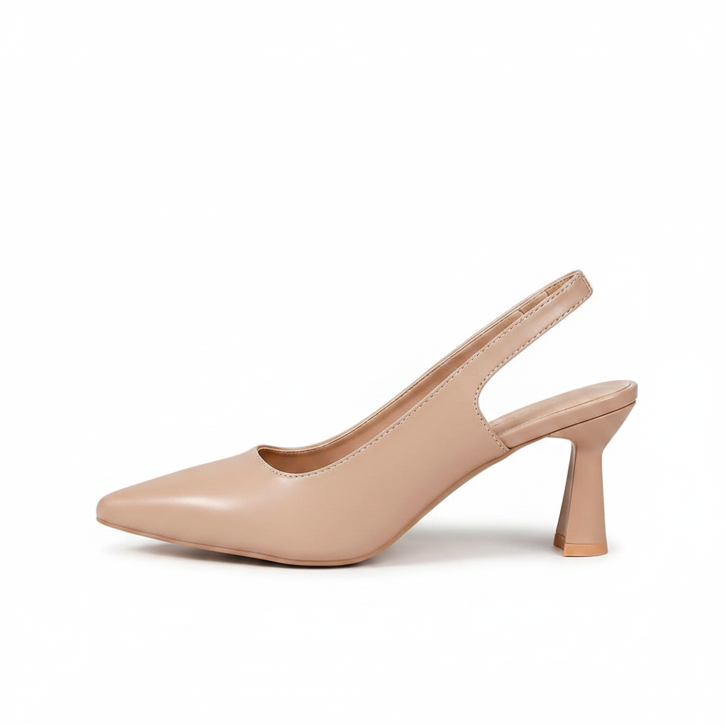 Sophia | Pointed Toe Slingback Heels