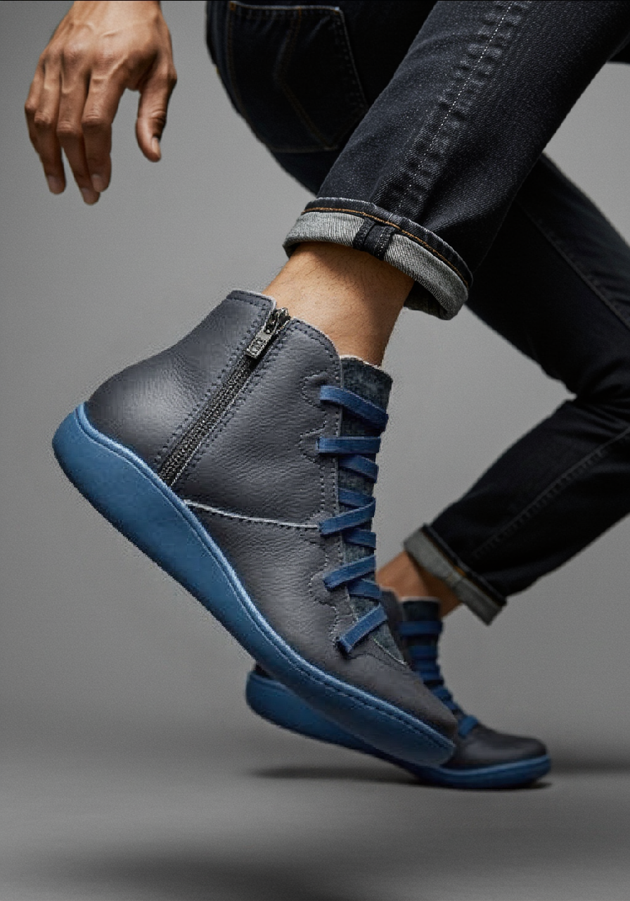 Warren | Modern Lace-Up Ankle Boots