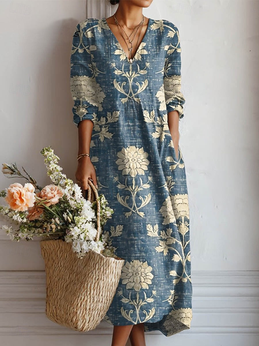 Vaila | Everyday V-Neck Comfort Dress