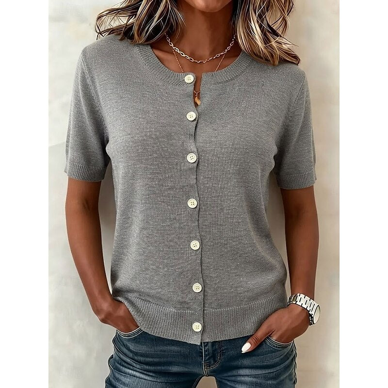 Warren | Refined Button-Front Cardigan