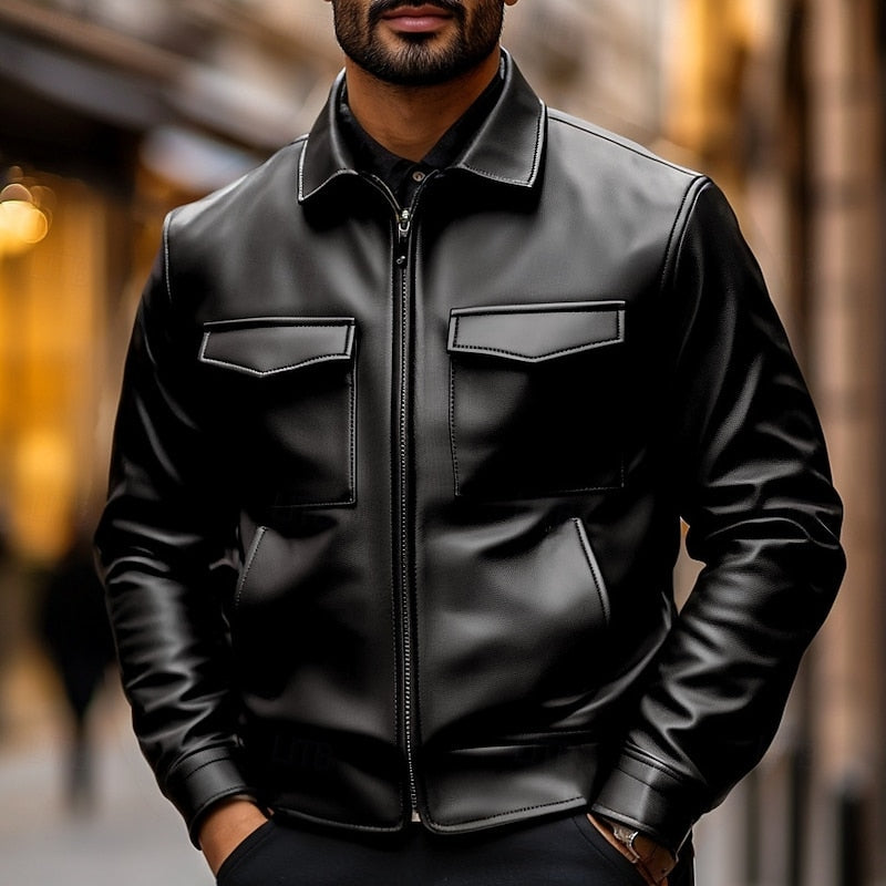 Warren | Classic Biker Jacket